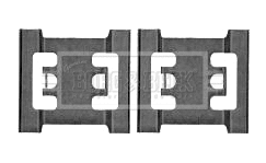 Accessory Kit, disc brake pad (BBK1409)