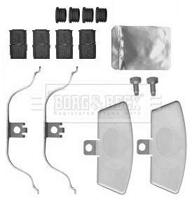 Accessory Kit, disc brake pad (BBK1560)