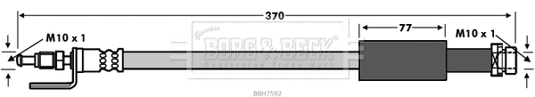 Brake Hose (BBH7592)