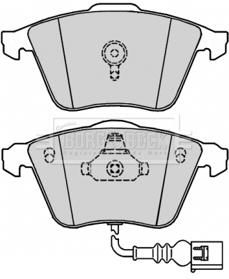 Brake Pad Set, disc brake (BBP2177)