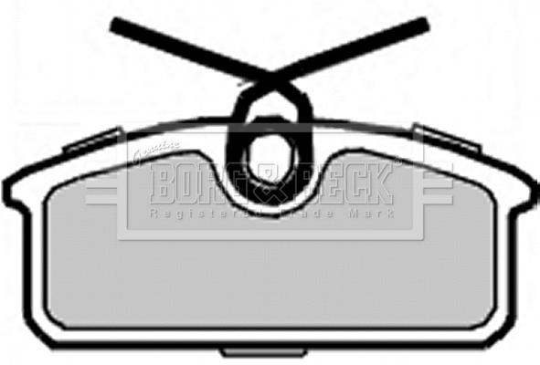 Brake Pad Set, disc brake (BBP2367)