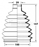 Bellow Kit, drive shaft (BCB2362)