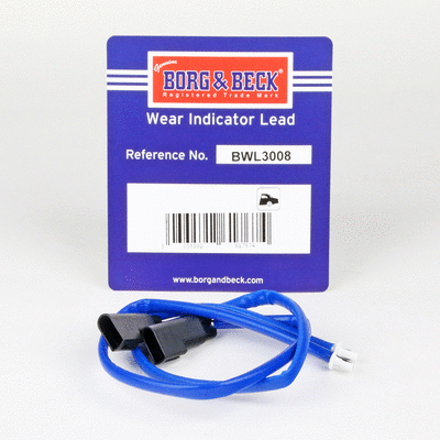 Warning Contact, brake pad wear