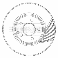 Brake Disc (BBD5923S)