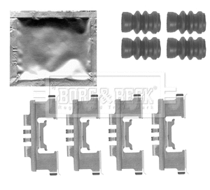 Accessory Kit, disc brake pad (BBK1297)