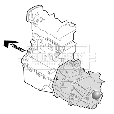 Mounting, engine