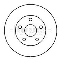 Brake Disc (BBD5107)