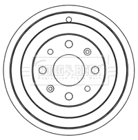 Brake Drum (BBR7237)