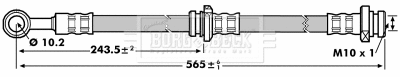 Brake Hose (BBH7141)