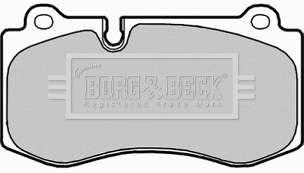 Brake Pad Set, disc brake (BBP2037)