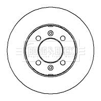 Brake Disc (BBD4204)