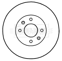 Brake Disc (BBD4818)