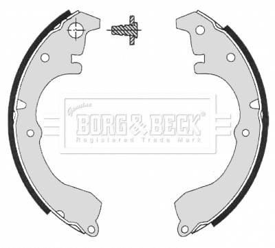 Brake Shoe Set (BBS6122)