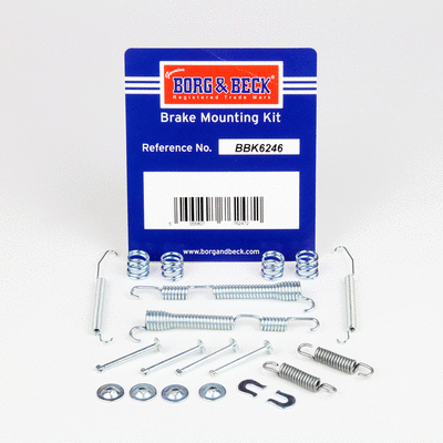 Accessory Kit, brake shoes