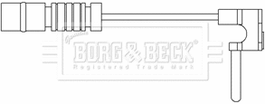 Warning Contact, brake pad wear (BWL3072)