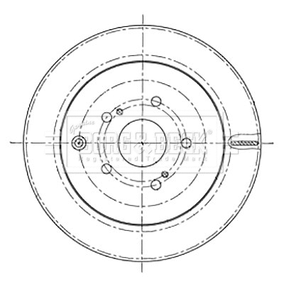 Brake Disc (BBD5196)