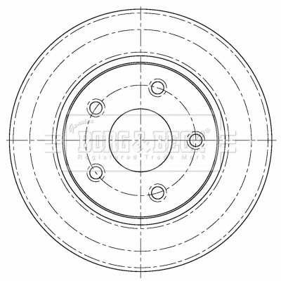 Brake Disc (BBD5374)