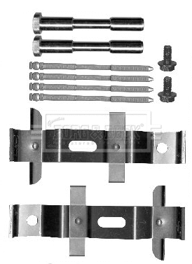 Accessory Kit, disc brake pad (BBK1598)