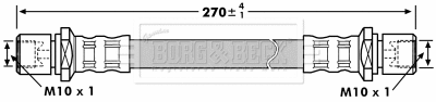 Brake Hose (BBH7204)