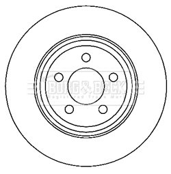 Brake Disc (BBD6053S)