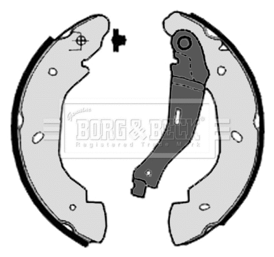 Brake Shoe Set (BBS6314)