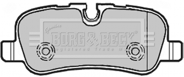 Brake Pad Set, disc brake (BBP1941)
