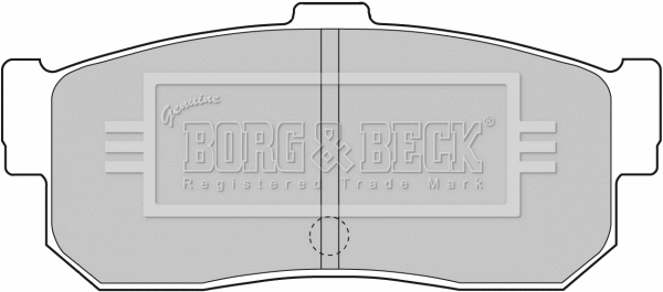 Brake Pad Set, disc brake (BBP1834)