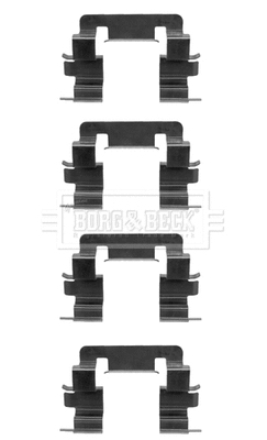 Accessory Kit, disc brake pad (BBK1430)
