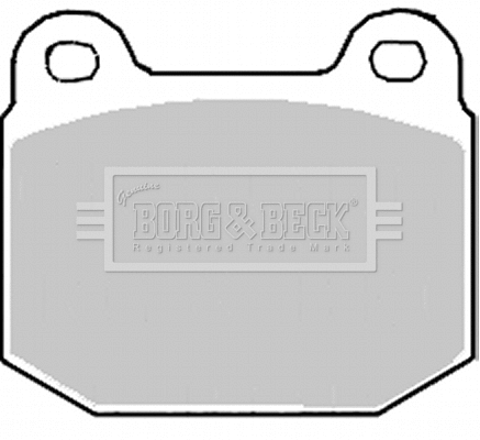 Brake Pad Set, disc brake (BBP2194)