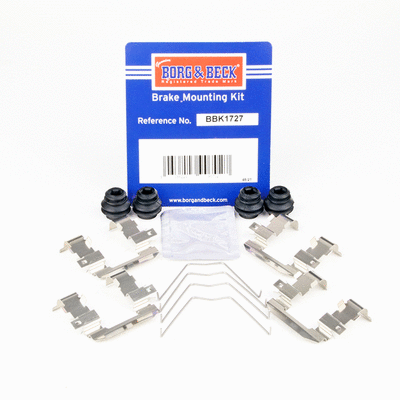 Accessory Kit, disc brake pad (BBK1727)