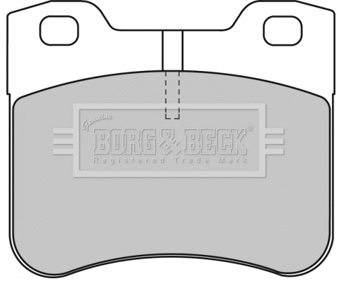 Brake Pad Set, disc brake (BBP1530)