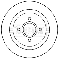 Brake Disc (BBD4662)