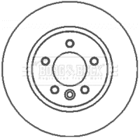 Brake Disc (BBD5931S)