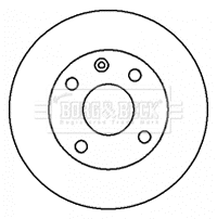 Brake Disc (BBD4435)