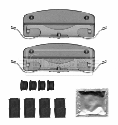 Accessory Kit, disc brake pad (BBK1666)