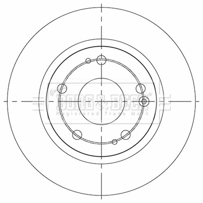 Brake Disc (BBD5541)