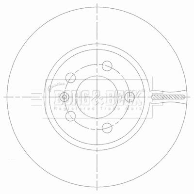 Brake Disc (BBD5532)