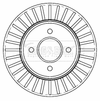 Brake Disc (BBD4518)