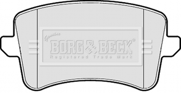 Brake Pad Set, disc brake (BBP2055)