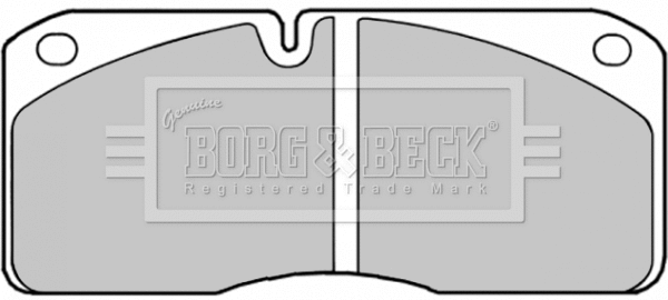 Brake Pad Set, disc brake (BBP1364)