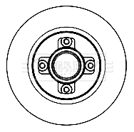 Brake Disc (BBD5842S)