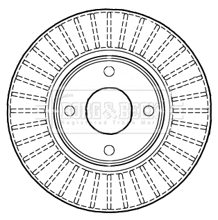 Brake Disc (BBD4985)