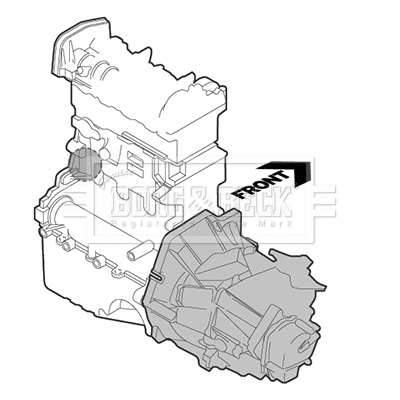 Mounting, engine