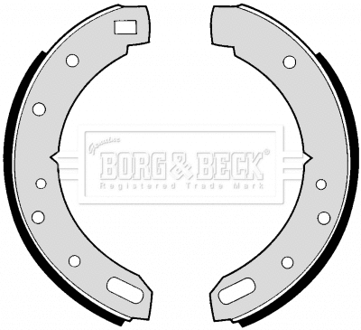 Brake Shoe Set (BBS6184)