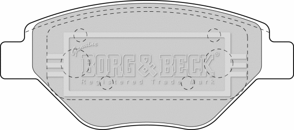 Brake Pad Set, disc brake (BBP1851)