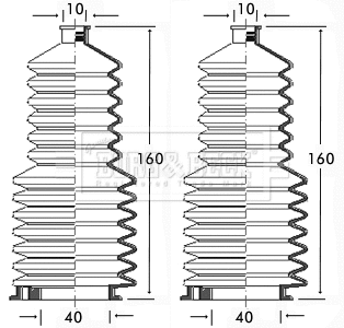 Bellow Kit, steering (BSG3103)