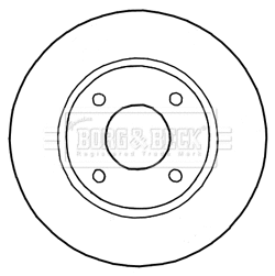 Brake Disc (BBD5184)