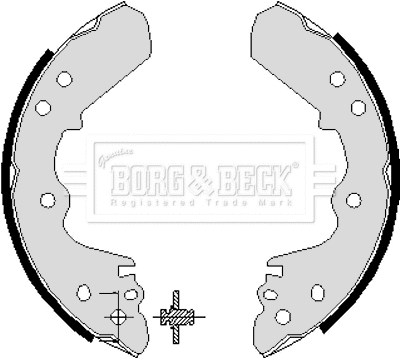 Brake Shoe Set (BBS6196)