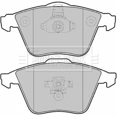 Brake Pad Set, disc brake (BBP1903)
