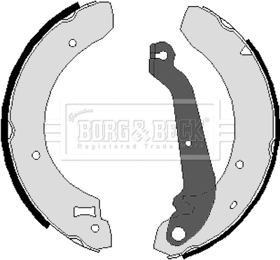 Brake Shoe Set (BBS6034)